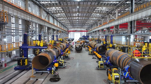 我國首個海洋油氣裝備 智能工廠 全面投產